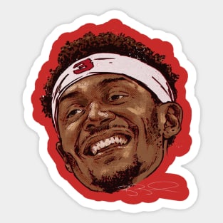 Bradley Beal Washington Smile Sticker